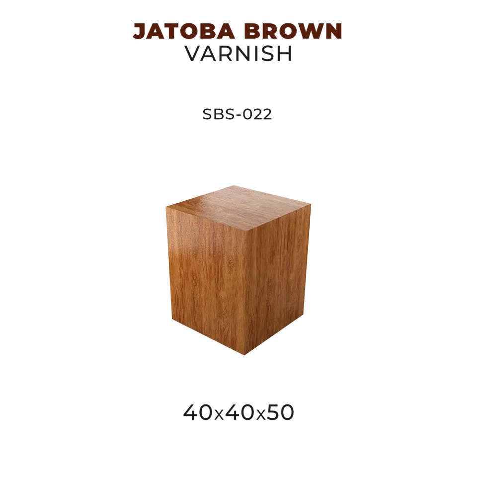 scale75-jatoba-brown-varnish-base-in-legno-40x40x50-mm-per-miniature image 1