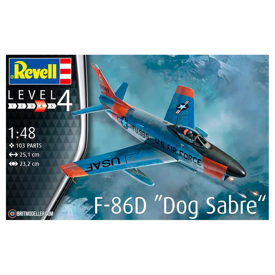 ak-interactive-f-86d-dog-sabre-1-48-kit-modellismo-aereo-scala-1-48 image 1