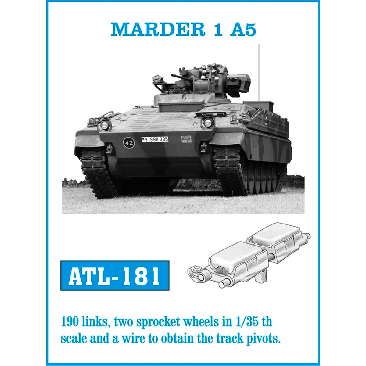 ak-interactive-1-35-metal-tracks-marder-1-a5-cingoli-in-metallo image 1