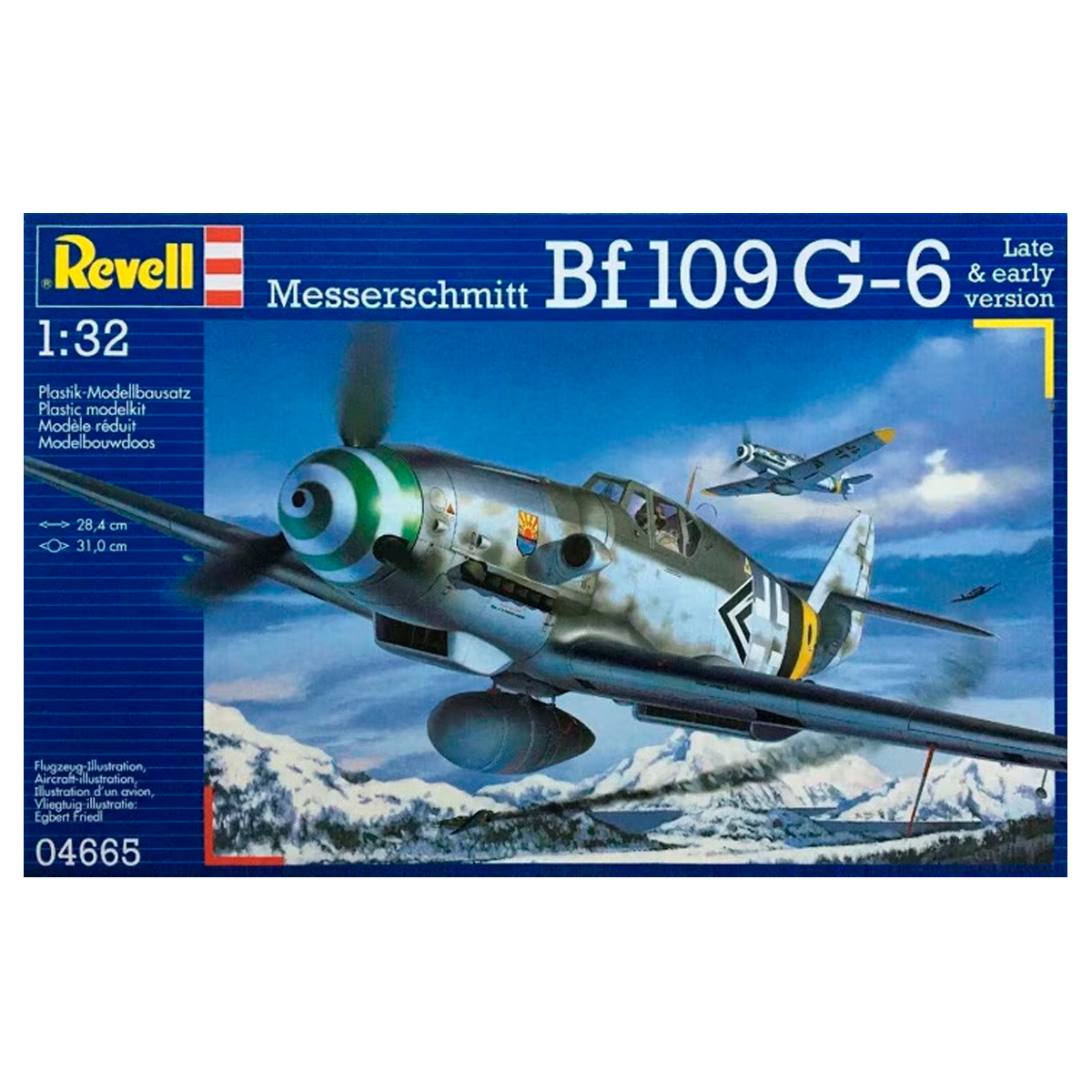 ak-interactive-1-32-messerschmitt-bf-109-g-6-late-early-version image 1