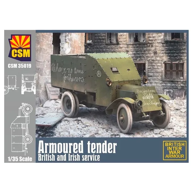ak-interactive-1-35-armoured-tender-british-and-irish-service-kit-autocarro-mili image 1