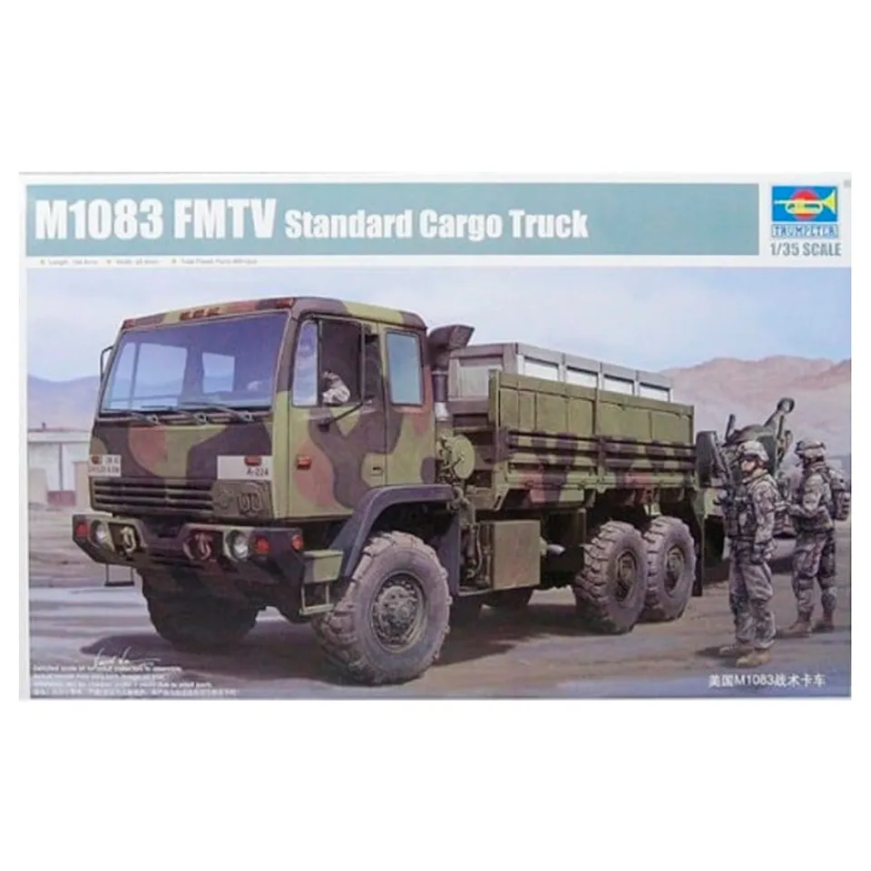 ak-interactive-m1083-fmtv-standard-cargo-truck-1-35-kit-di-modellismo image 1