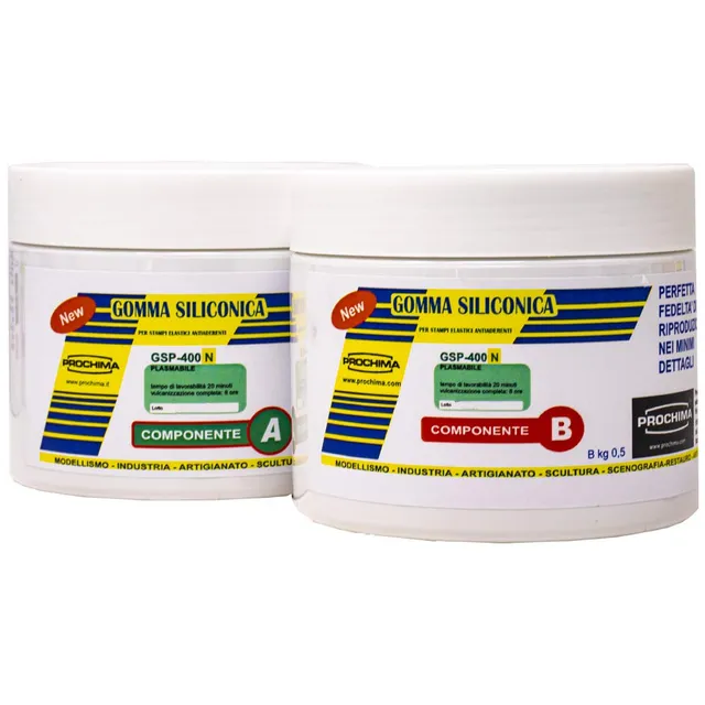prochima-gsp-400-n-gomma-siliconica-rtv-a-b-da-1-kg image 1