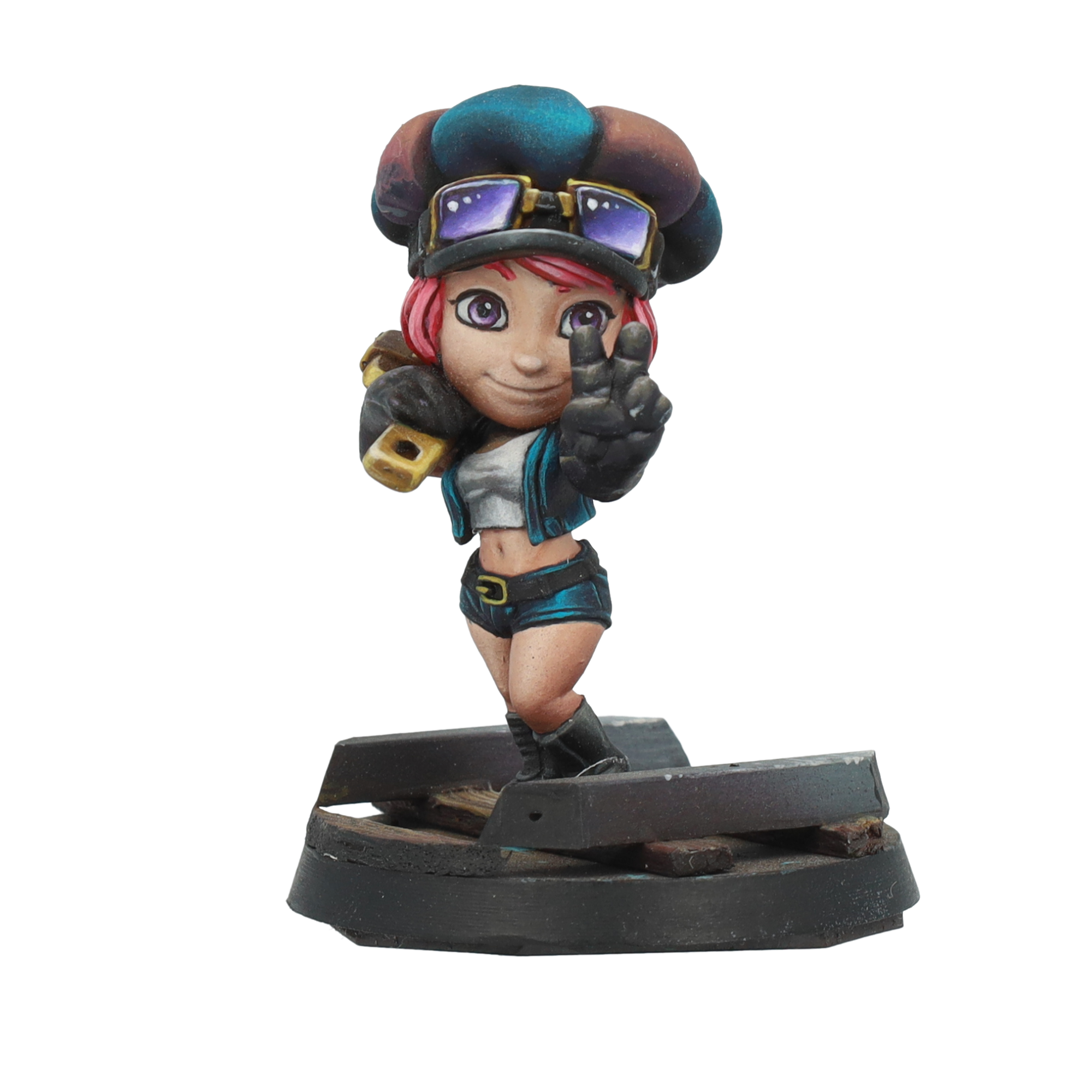 scale75-patty-wrench-the-smog-riders-chibi-miniatura-35mm-in-resina image 5