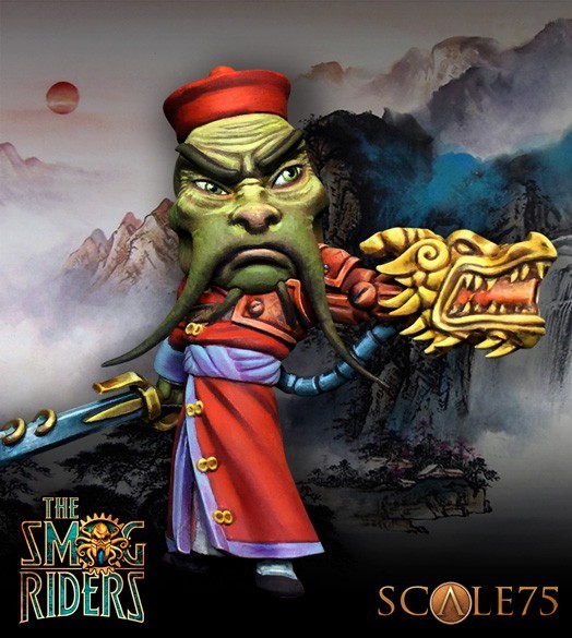 scale75-the-smog-riders-fu-cat-chu-35mm-miniatura-chibi-in-resina-da-montare-e-d image 2