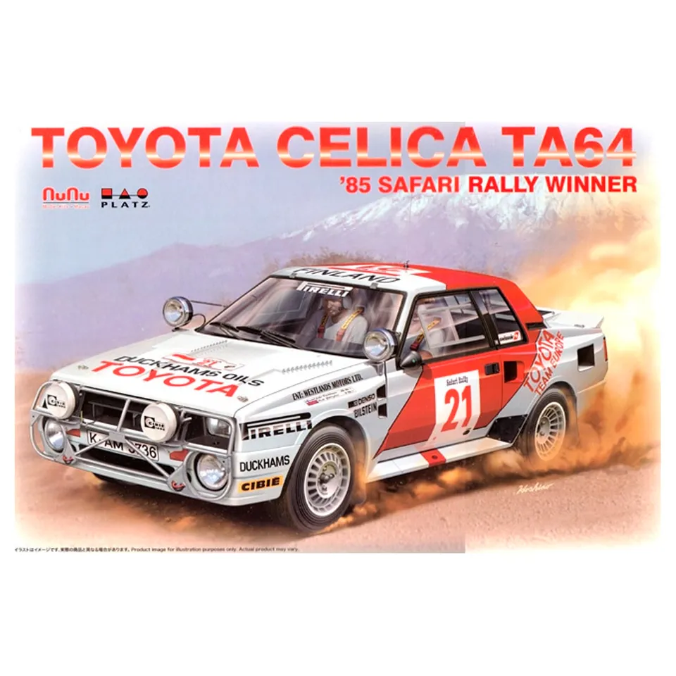 ak-interactive-toyota-celica-ta64-1985-safari-rally-winner-scala-1-24-kit-auto-d image 1