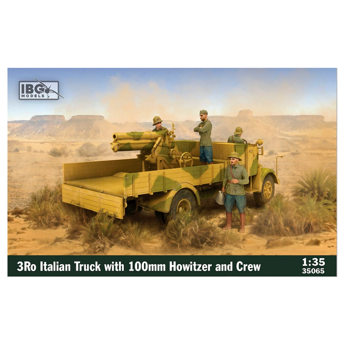 ak-interactive-3ro-autocarro-italiano-con-obice-da-100mm-ed-equipaggio-1-35 image 1