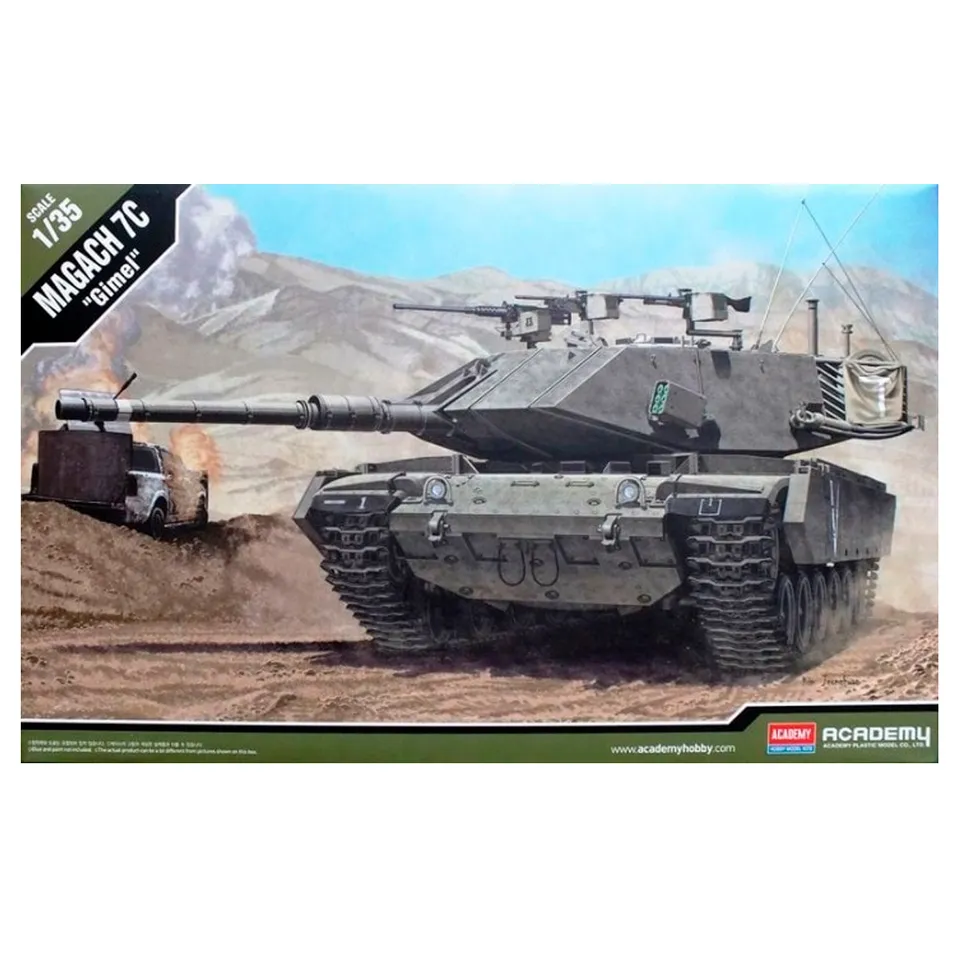 ak-interactive-magach-7c-gimel-kit-modellismo-carro-armato-1-35 image 1