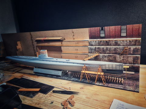 ak-interactive-naval-dry-dock-1-72-bacino-di-carenaggio-per-modellismo-navale-in image 7