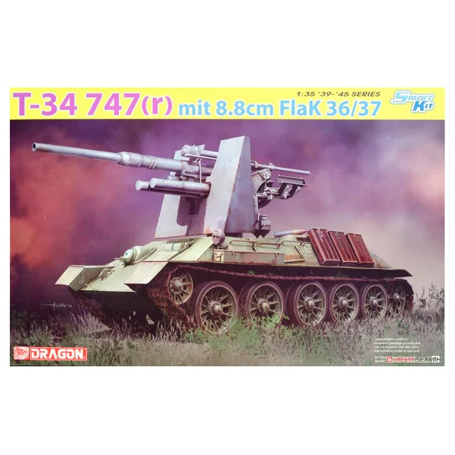 ak-interactive-1-35-t-34-747-r-con-8-8-cm-flak-36-37-kit-modellismo image 1