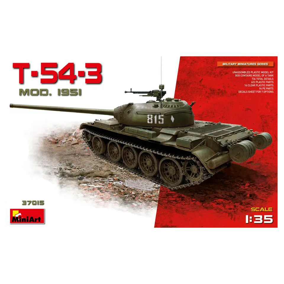 ak-interactive-1-35-t-54-3-mod-1951-kit-di-modellismo-carro-armato image 1