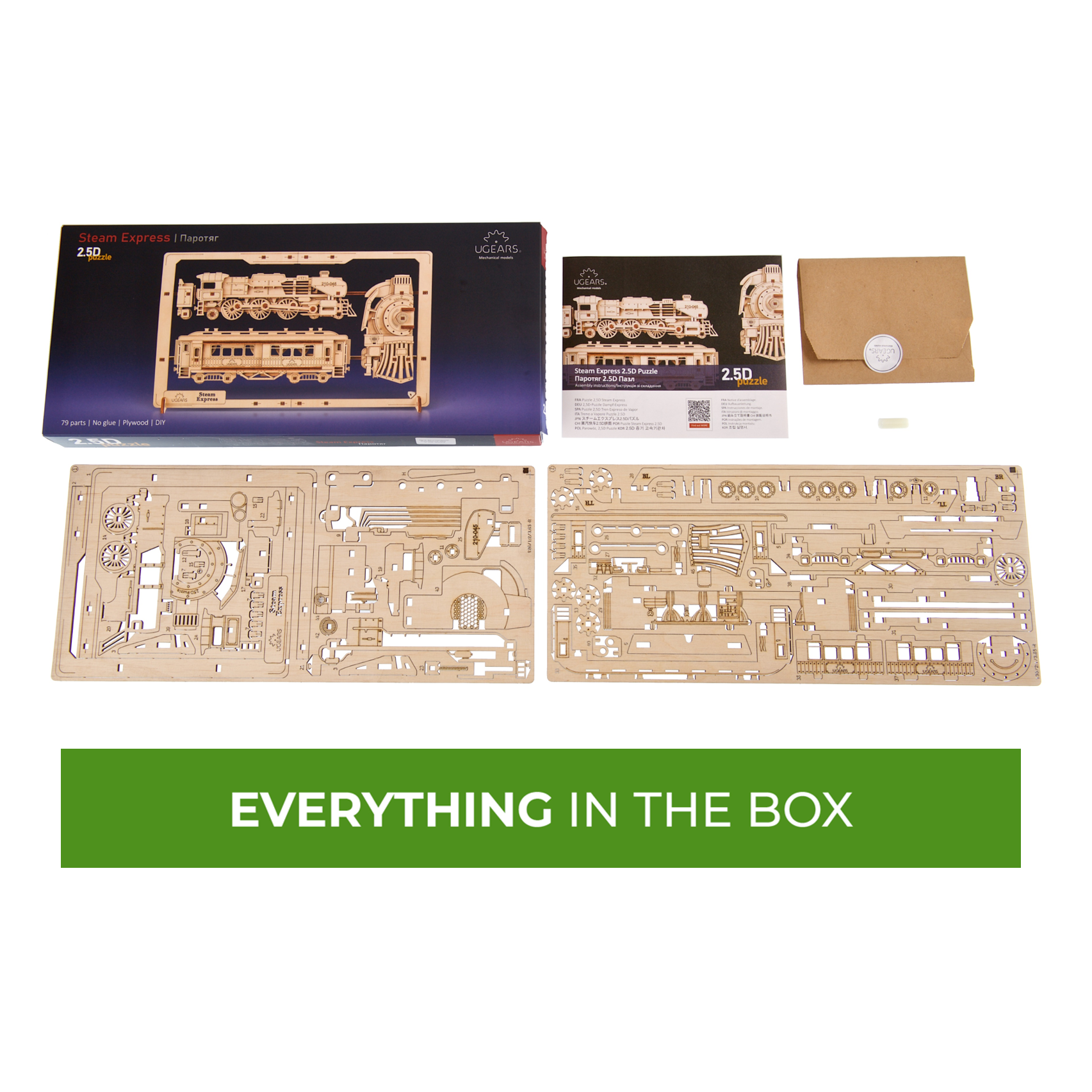 ugears-steam-express-kit-di-modellismo-2-5d-puzzle-in-legno image 6