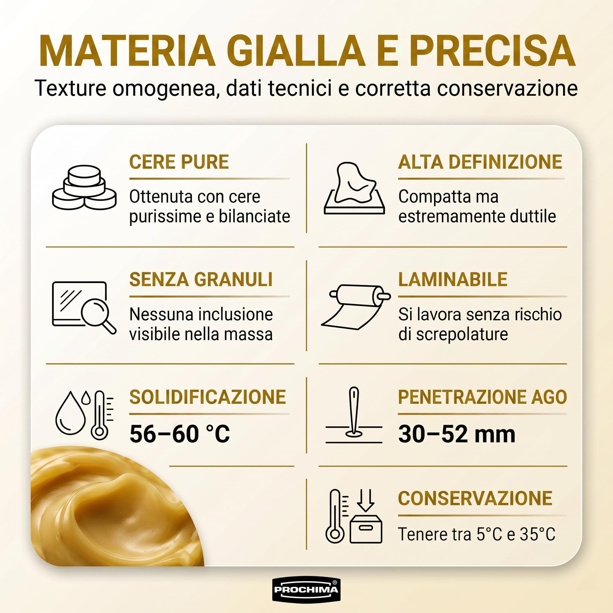 prochima-pan-di-cera-gialla-500-g-pasta-dura-da-modellare-e-fusione image 4