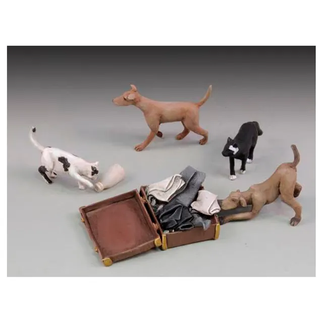 ak-interactive-dogs-and-cats-1-35-figure-animali-da-modellismo image 1