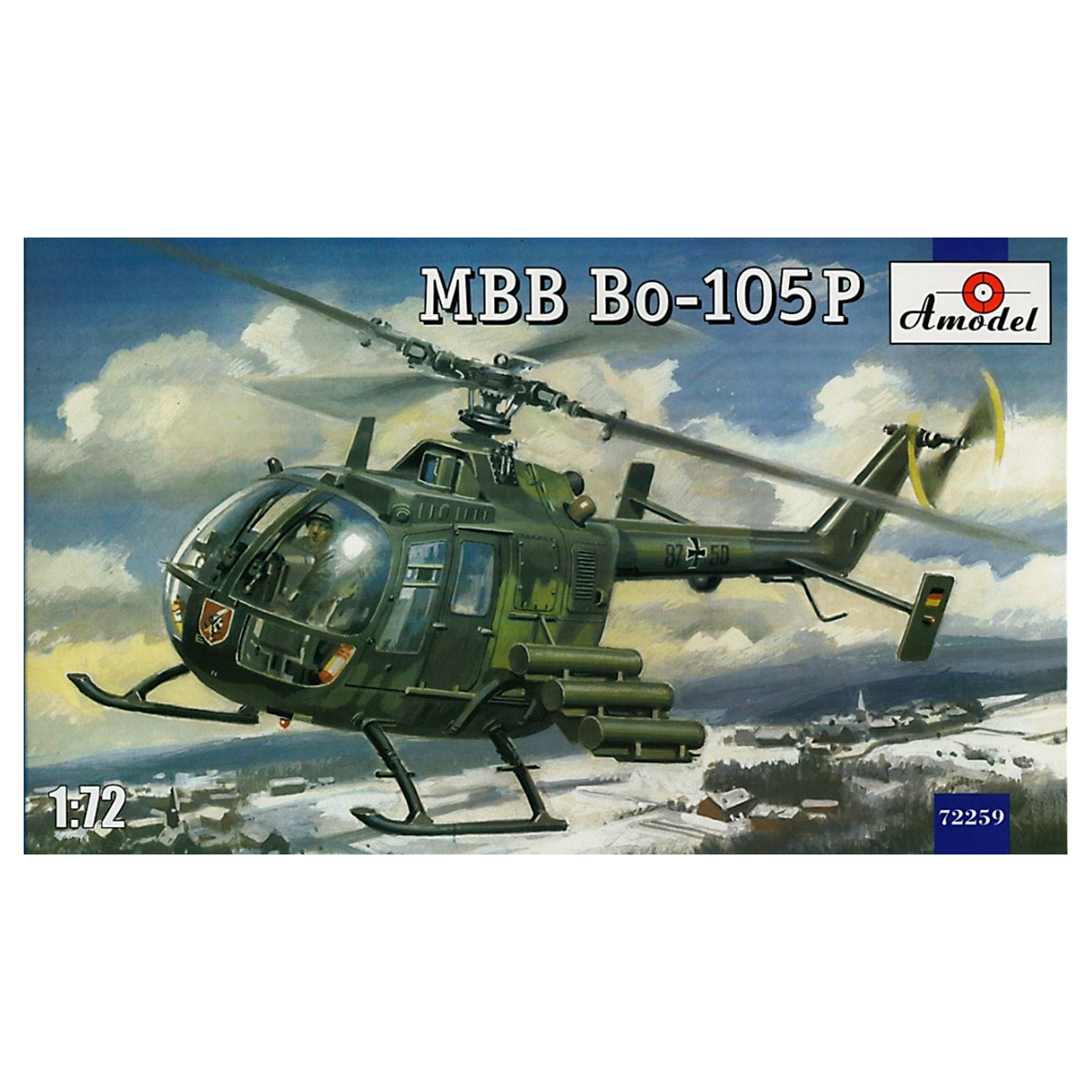 amodel-1-72-mbb-bo-105p-kit-elicottero image 1