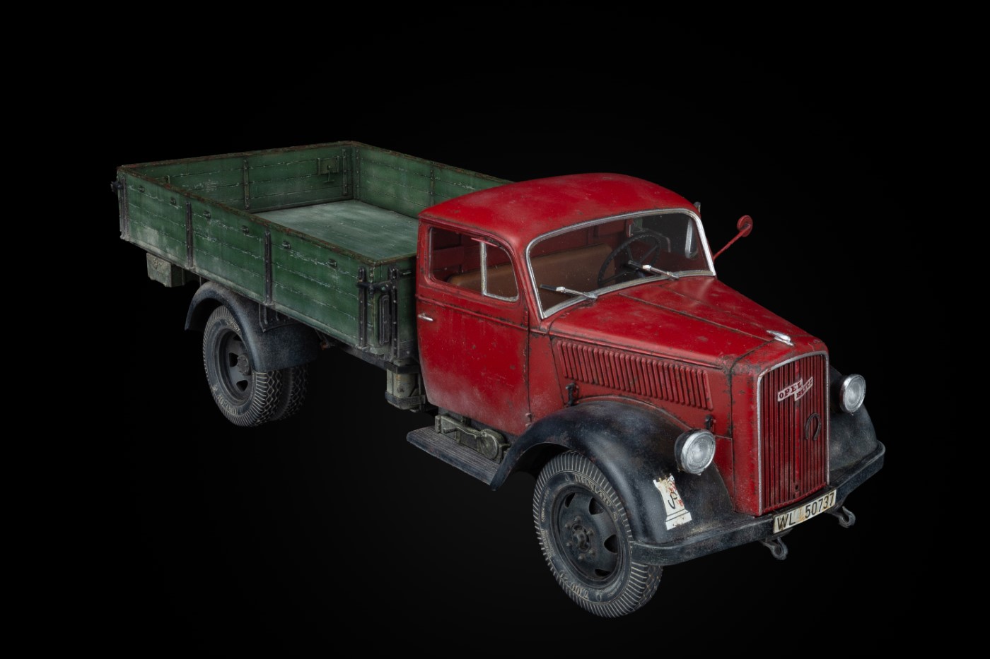 ak-interactive-1-35-german-3t-cargo-truck-3-6-36s-pritsche-military-service-kit- image 2