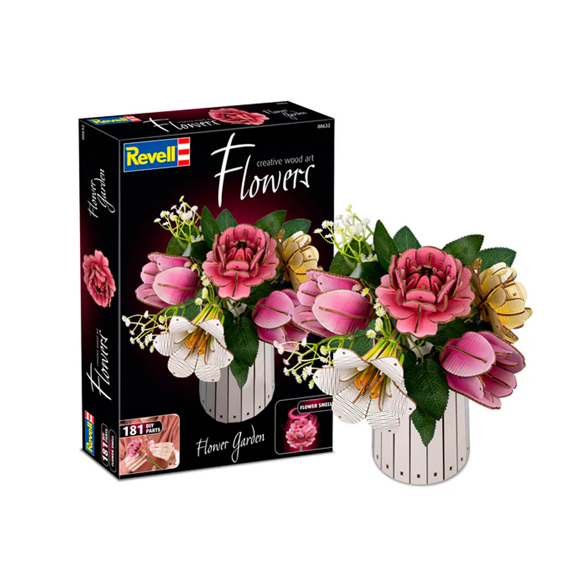 bricks-creative-wood-art-flower-garden image 2