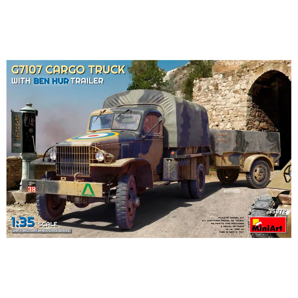 ak-interactive-1-35-g7107-cargo-truck-con-rimorchio-ben-hur image 1
