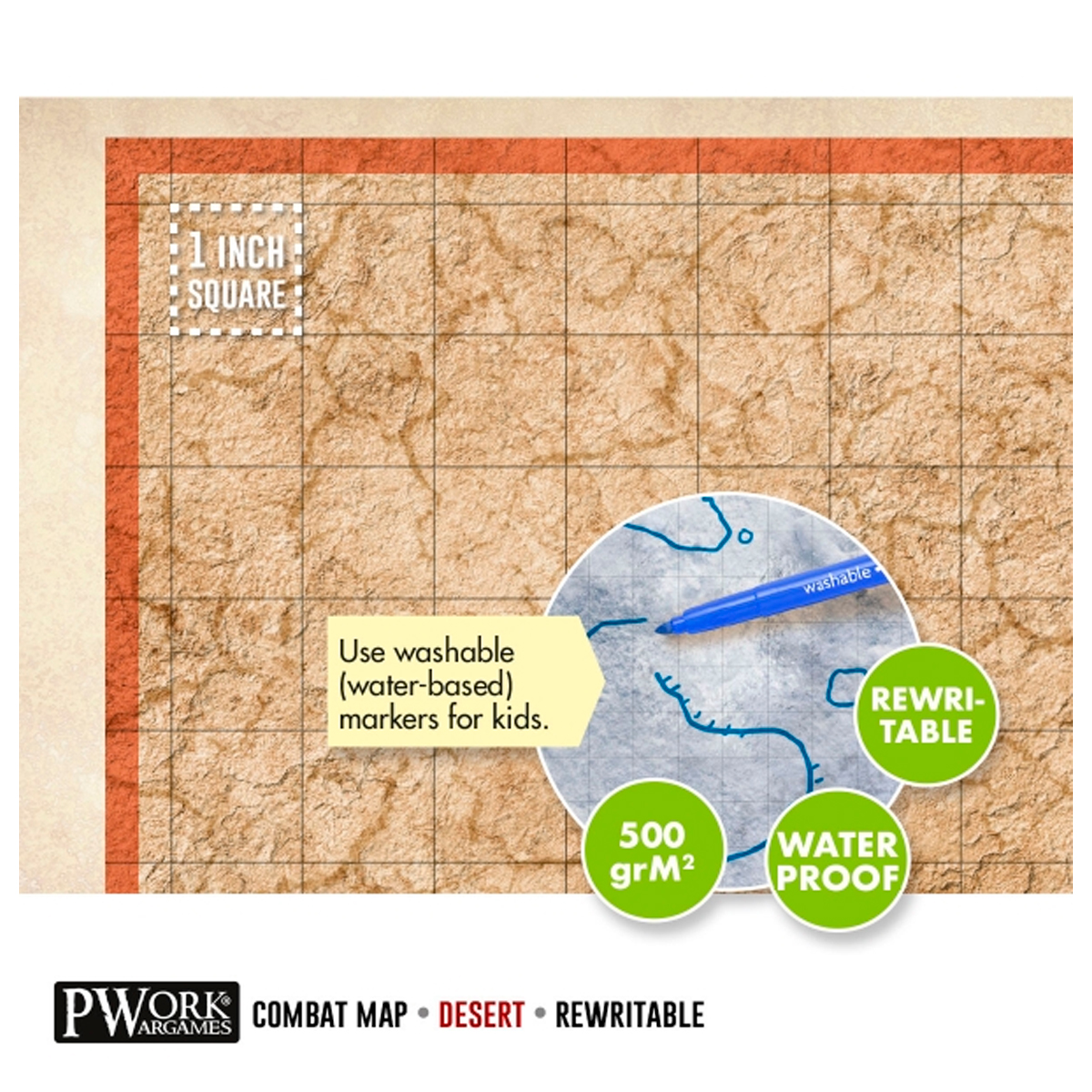 ak-interactive-combat-map-desert-24x24-tappetino-da-gioco-per-wargame-e-diorami image 3