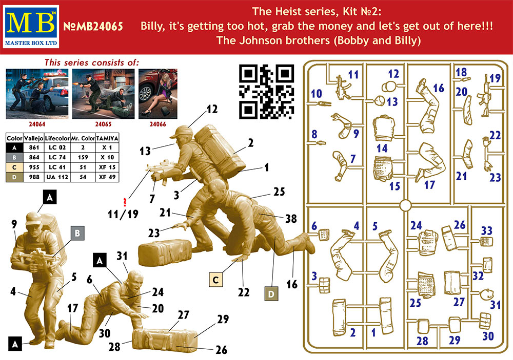 ak-interactive-heist-series-the-johnson-brothers-bobby-e-billy-1-24-set-figure image 2