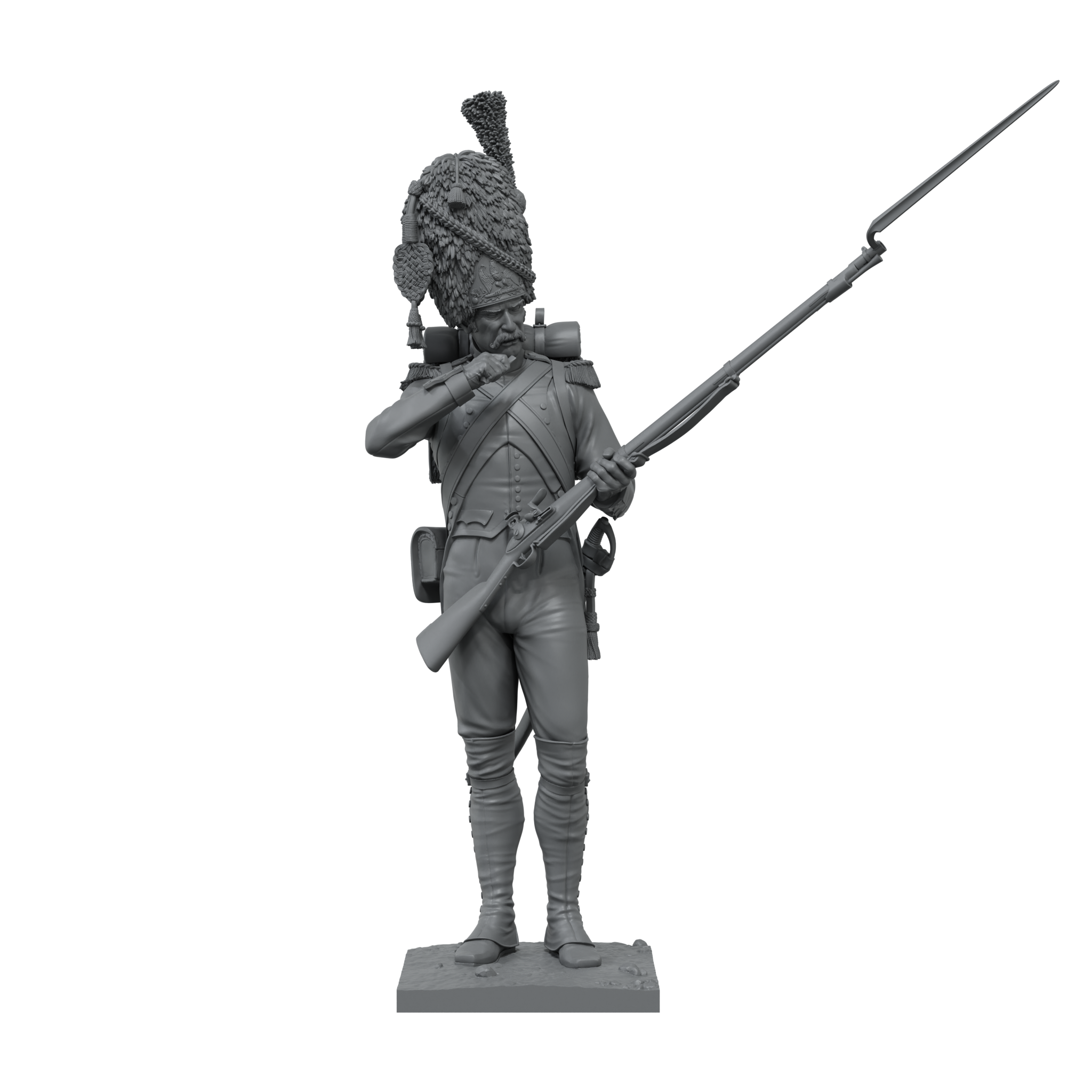 scale75-imperial-guard-1805-miniatura-storica-75mm-in-resina-da-costruire-e-dipi image 2