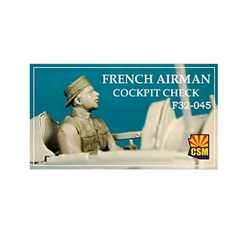 ak-interactive-french-airman-cockpit-check-1-32-figura-modellismo image 1