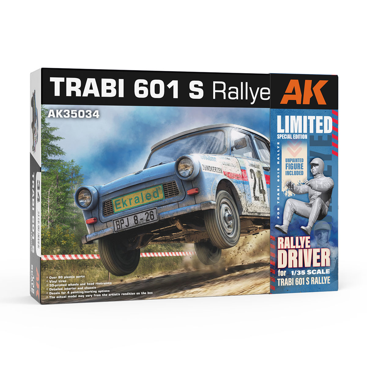 ak-interactive-trabant-601-rallye-1-35-con-figura-pilota-rally-edizione-limitata image 1