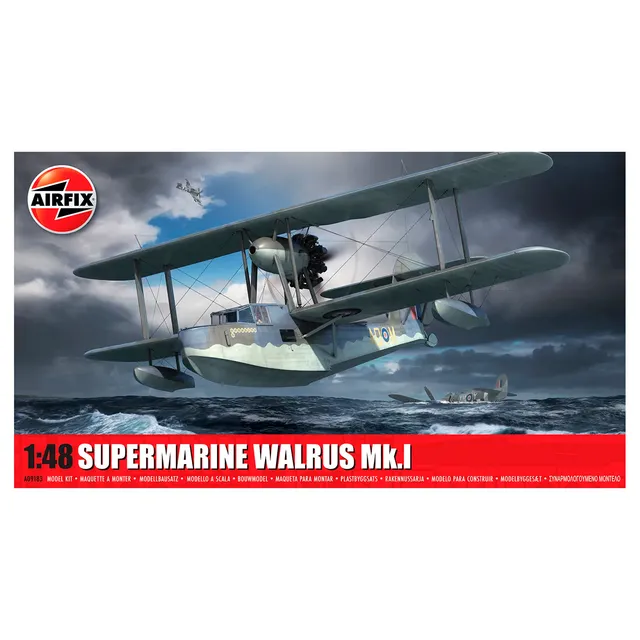 ak-interactive-supermarine-walrus-mk-i-1-48-kit-aereo-militare-da-costruire-e-di image 1