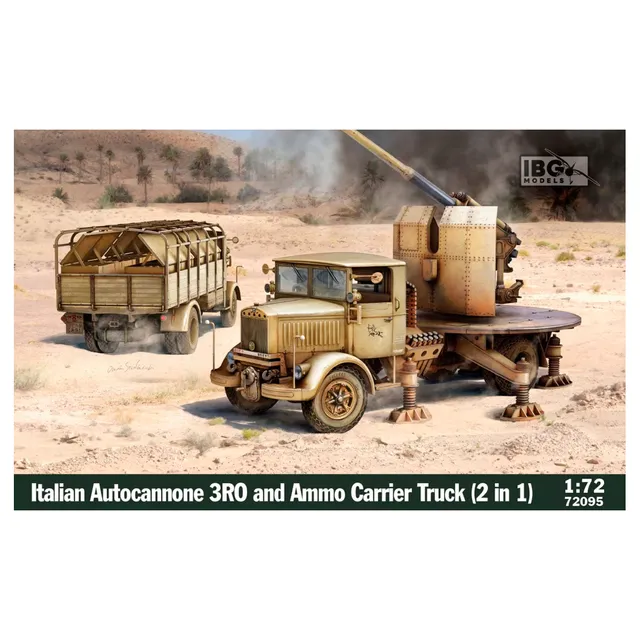 ak-interactive-italiano-autocannone-3ro-e-camion-trasporto-munizioni-1-72-2-in-1 image 1