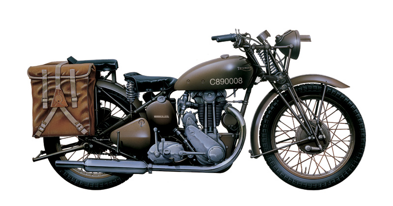 ak-interactive-1-9-triumph-3wh-wwii-motorcycle-kit-moto-militare image 3