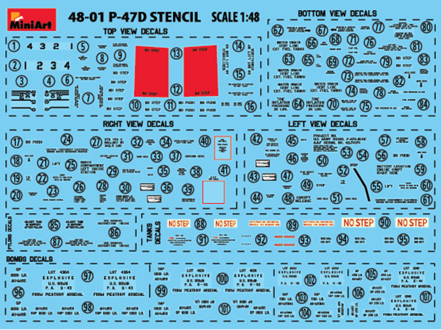 ak-interactive-1-48-thunderbolt-p-47d-10re-razorback-advanced-kit image 3