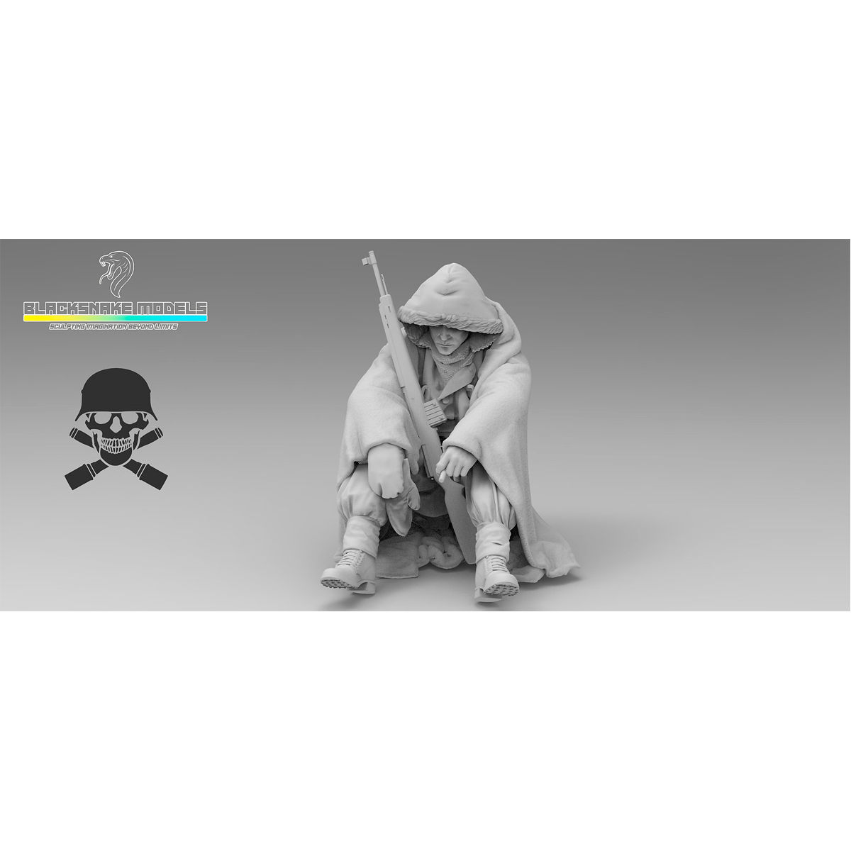 ak-interactive-figura-1-35-rider-totenkopf-in-winter-gear-fronte-orientale image 1