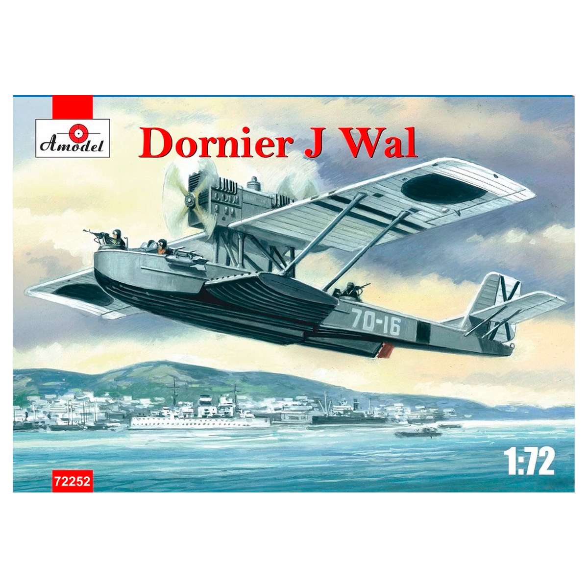 amodel-1-72-dornier-do-j-wal-spain-kit-modellismo-scala-1-72 image 1