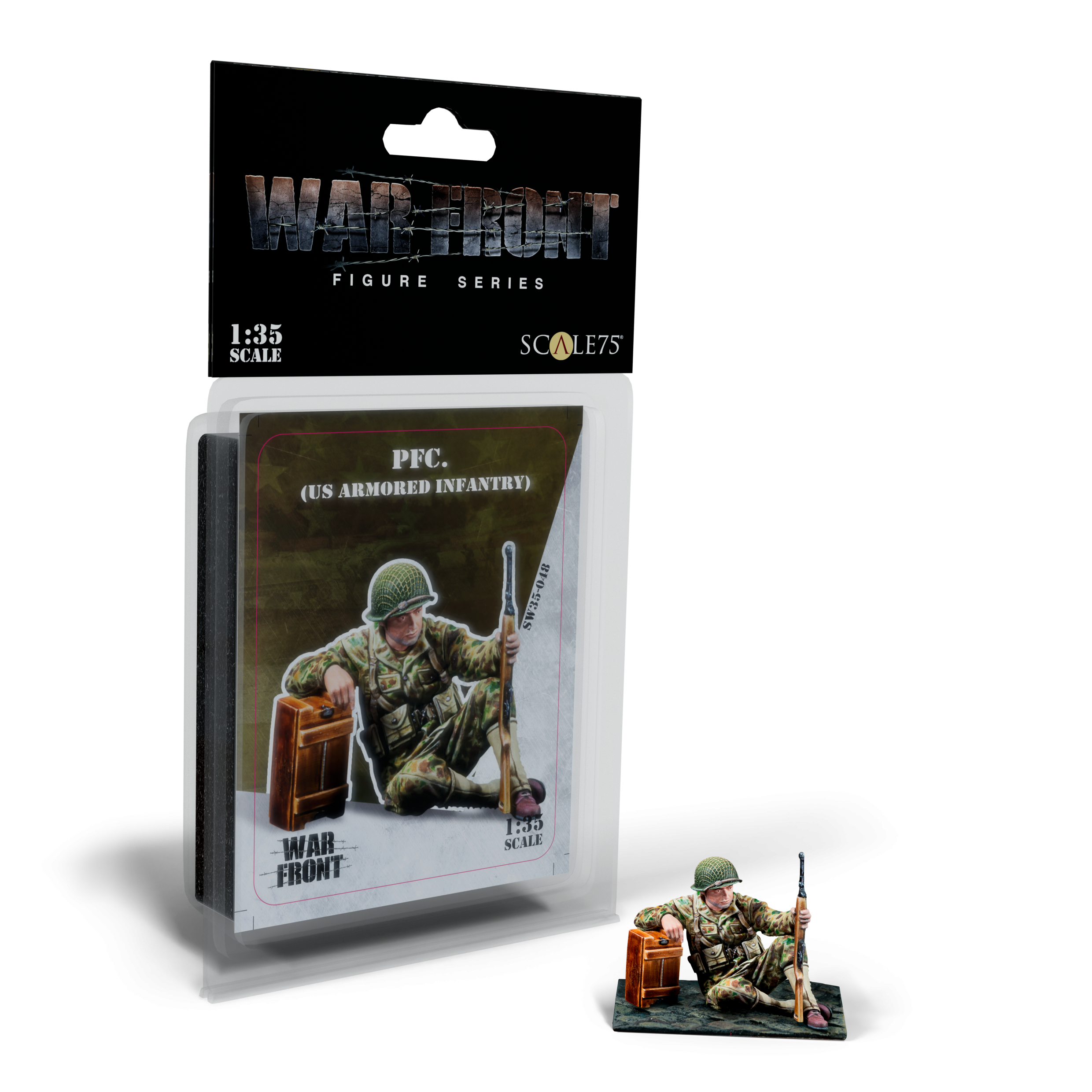 scale75-pfc-us-armored-infantry-1-35-miniatura-militare-in-resina image 1
