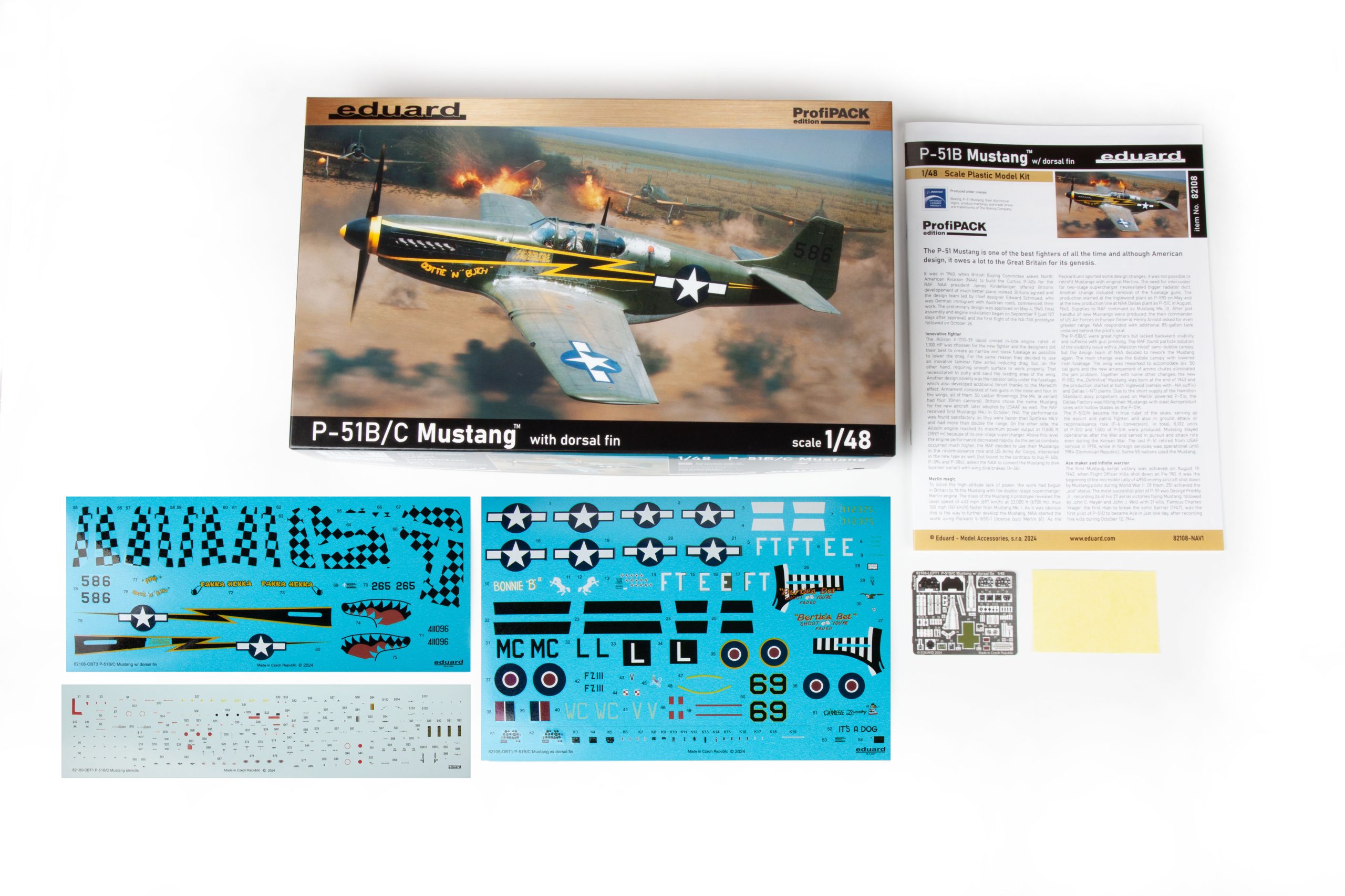 ak-interactive-p-51b-c-mustang-con-dorsal-fin-kit-1-48 image 2