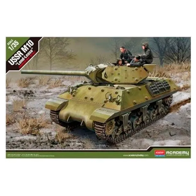 ak-interactive-ussr-m10-lend-lease-1-35-kit-di-modellismo-carro image 1