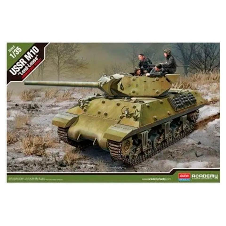 ak-interactive-ussr-m10-lend-lease-1-35-kit-di-modellismo-carro image 1