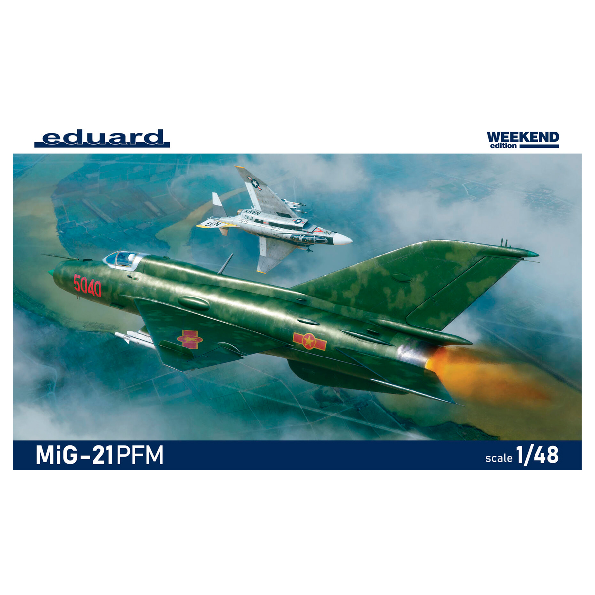 ak-interactive-mig-21pfm-1-48-kit-modellismo-aereo-da-costruire-e-dipingere image 1