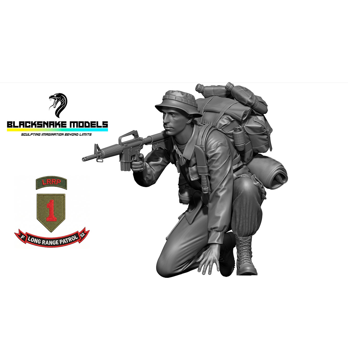 ak-interactive-1-35-1st-infantry-division-big-red-one-lrrp-soldato-us-stitch image 1