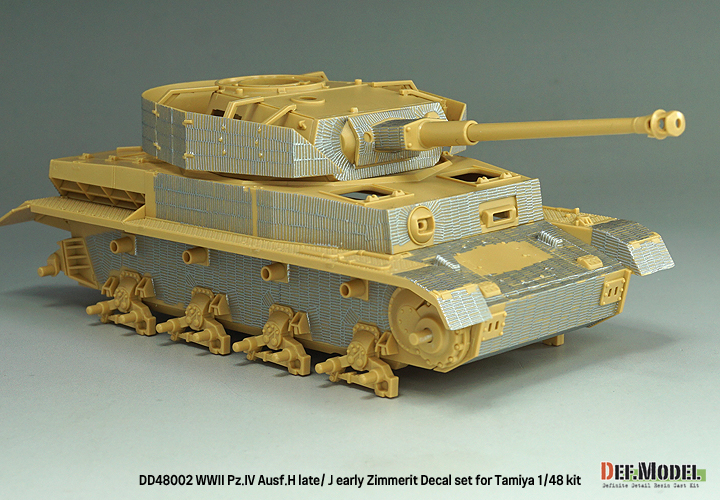 ak-interactive-wwii-pz-iv-ausf-h-late-j-early-zimmerit-decal-set-1-48-per-tamiya image 6