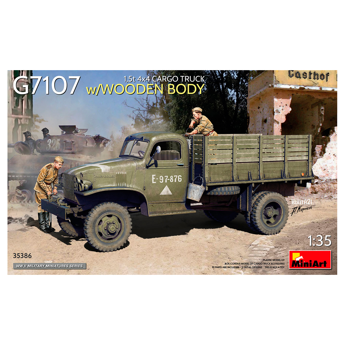 ak-interactive-1-35-1-5t-4x4-g7107-cargo-truck-with-wooden-body image 1