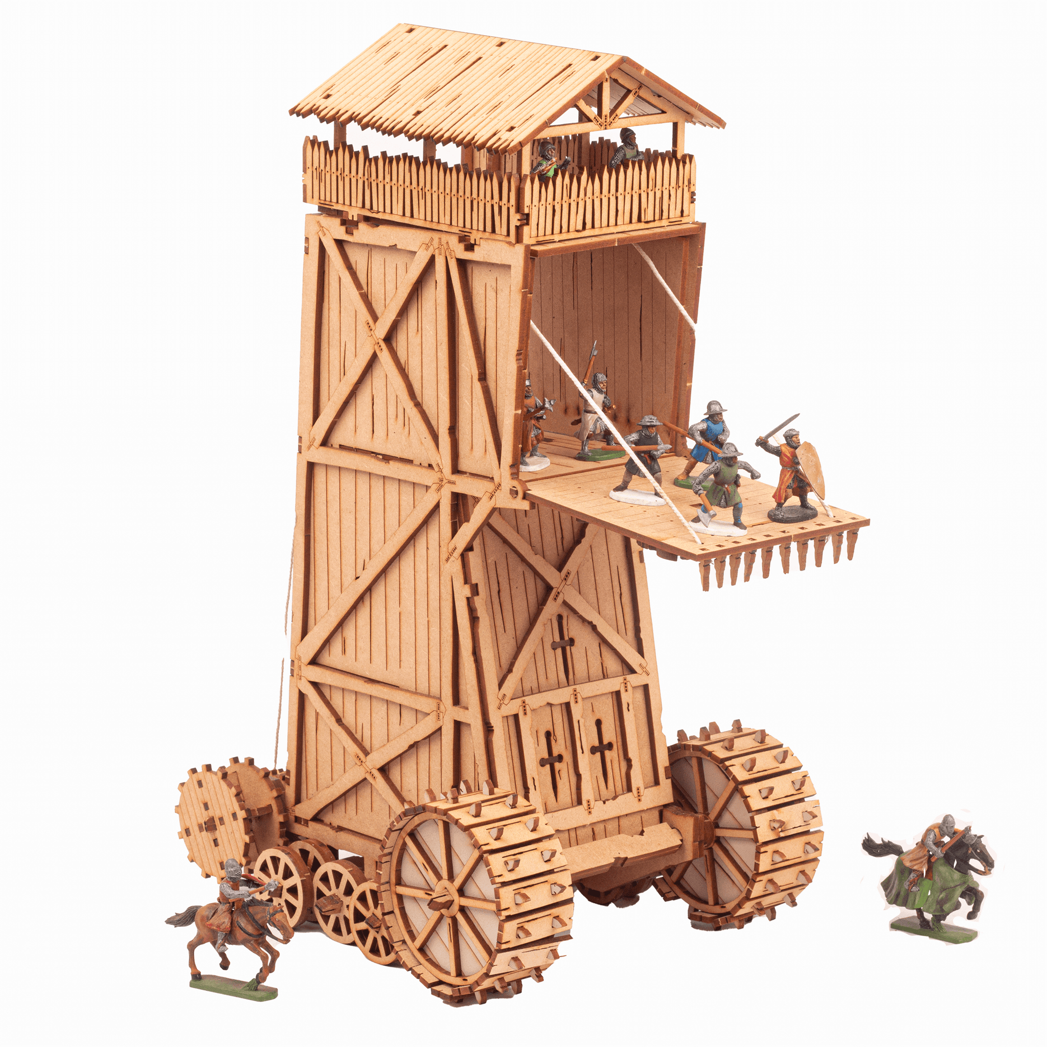 ak-interactive-juggernaut-torre-d-assedio-medievale-con-ponte-levatoio-funzionan image 5