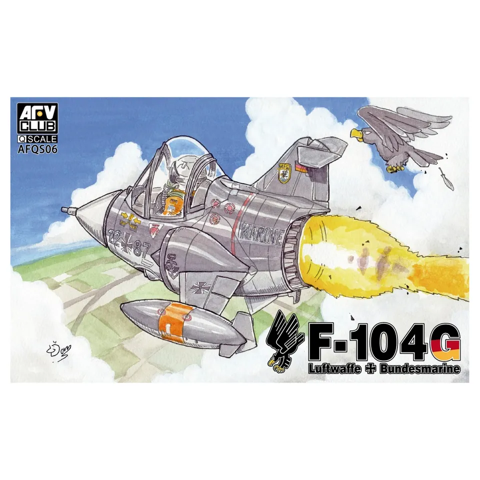 ak-interactive-f-104-starfighter-luftwaffe-egg-plane-scala-1-egg image 1