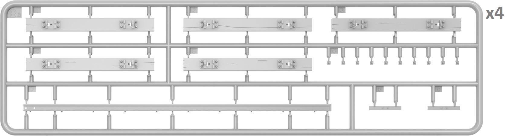 ak-interactive-1-35-railway-track-dead-end-binario-e-tronco-di-termine-scala-1-3 image 8