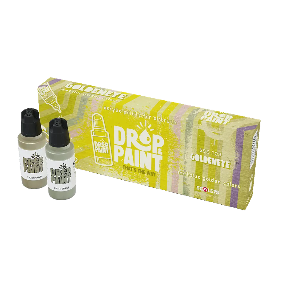 scale75-drop-paint-goldeneye-set-pittura-acrilica-per-aerografo image 1