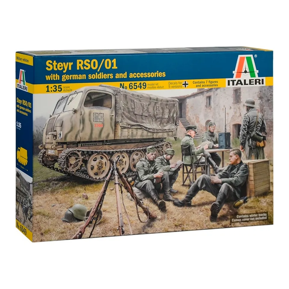 ak-interactive-1-35-steyr-rso-01-with-german-soldier-kit-veicolo-militare-con-fi image 1