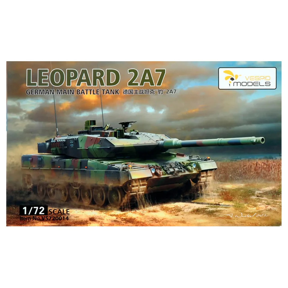 ak-interactive-leopard-2-a7-german-main-battle-tank-1-72 image 1