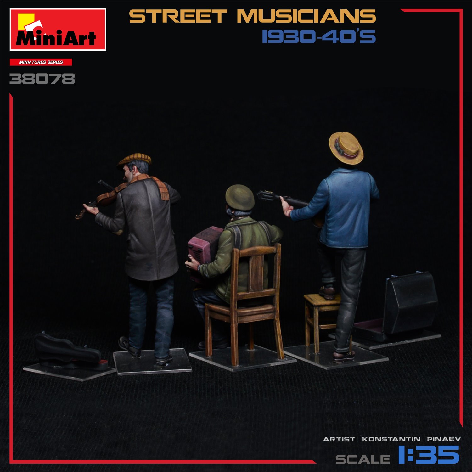 ak-interactive-street-musicians-1930-40s-1-35-kit-figurini-modellismo image 3