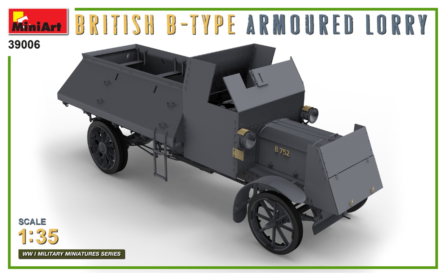 ak-interactive-british-b-type-armoured-lorry-kit-blindato-scala-1-35 image 6