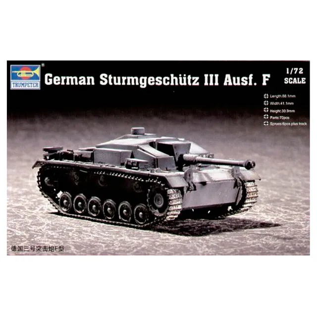 ak-interactive-sturmgesch-tz-iii-f-1-72-semovente-tedesco-da-costruire image 1